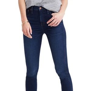 Madewell 10 inch high riser skinny denim size 26